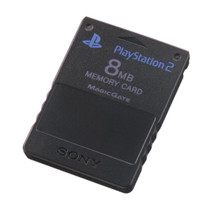 Naked PS2 Memory Card