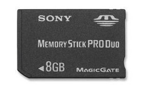 Memory Stick Pro Duo 8G