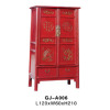Chinese old carved tall Cabinet