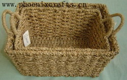 rattan basket, rattan box, rattan tray, rattan wares, rattan crafts, straw rope basket