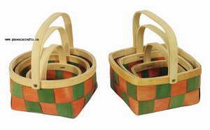 wooden baskets, wooden box, wooden tray, wooden wares, wooden crafts