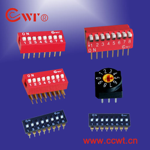 DIP Switch, Rotary Switch, Thumbwheel Switch, DIL Switch , SMT Switch