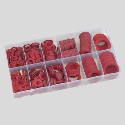 Fibre washer assortment