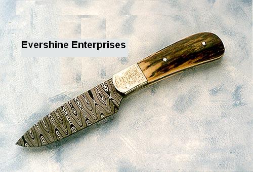 Damascus knife