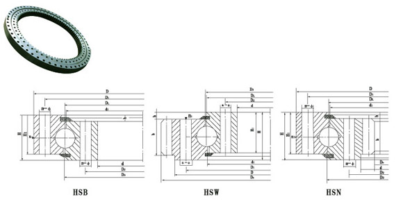 Four-point Contact Ball Bearing Slewing Ring