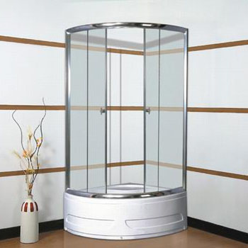 Glass shower enclosures