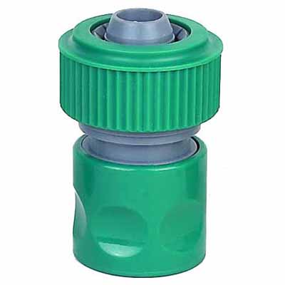 3/4" plastic quick hose connector