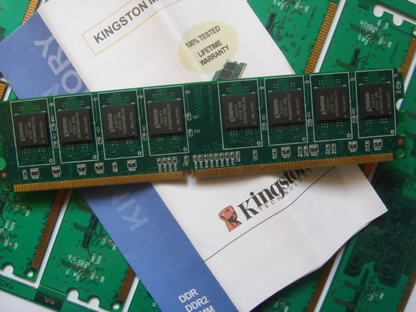 Cheap DDR/DDR2 Memory Module. Kingston, HY, Samsung, Corsair.
