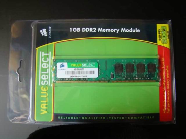 Kingston DDR RAM/DDR2 Memory Module. (256MB, 512MB, 1GB, 2GB)
