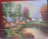 Landscape oil painting