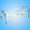 Single shake bed with stainless steel bedside and steel plate surface