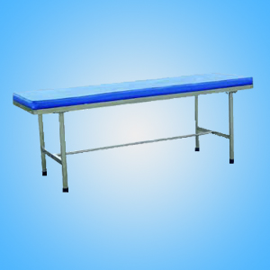 All stainless steel examination bed