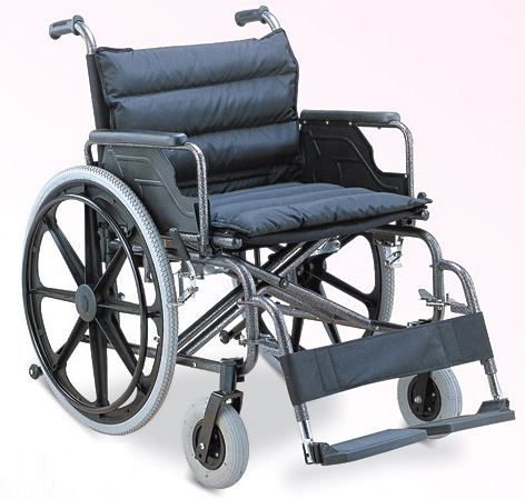 Steel wheel chair