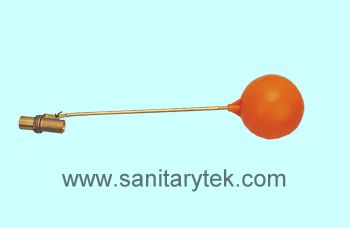 Float valve with plastic ball    V27-003