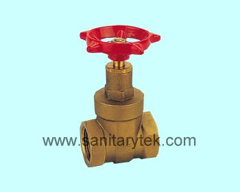 Brass gate valve  V23-001