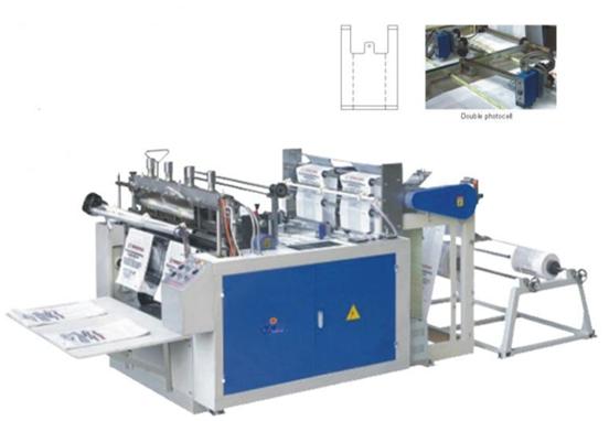Heat-sealing and Heat-cutting Bag-making Machine(Two Lines)- DFR-300x2/400x2