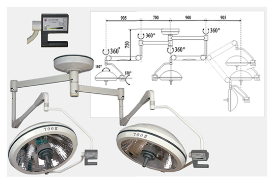 WHOLE REFLECTION SHADOWLESS OPERATION LAMP