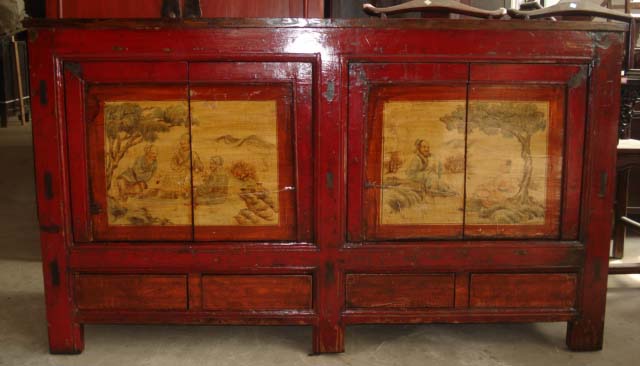 Antique Mongolia Cabinet