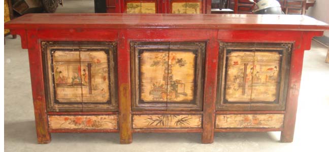 Antique Oriental Mongolia chests
