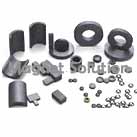 Sintered hard ferrite magnet