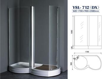 Steam Rooms Shower Panels Shower enclosure Whirlpool Baths ysl-712 Shower enclosure