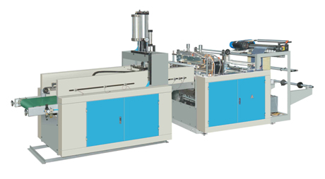 Computer Hot-Sealing and Hot-cutting Vest Bag Making Machine