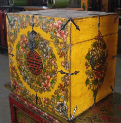 Antique Tibetan Trunk