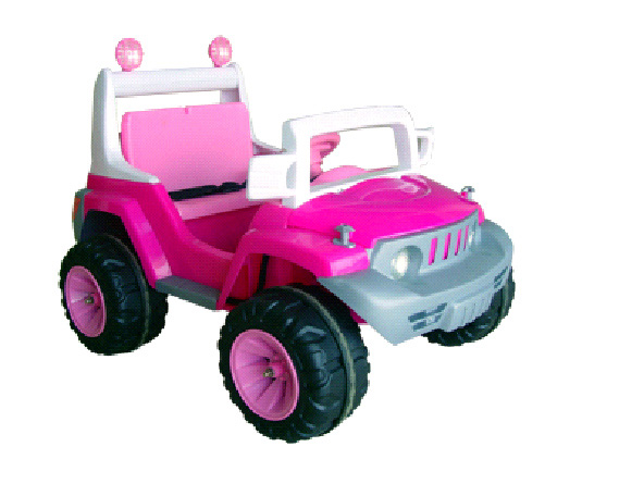 Ride on Pink Princess Girls Electric Jeep 12v Toy