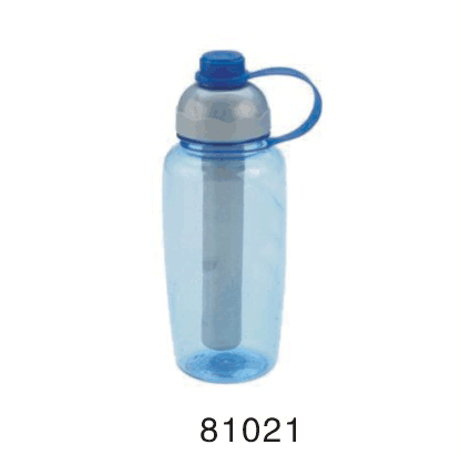 water bottle with gel