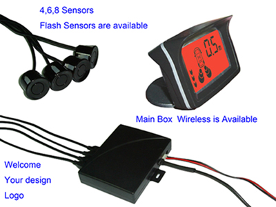 wireless parking sensor system