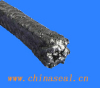 E-Glass fiber packing with graphite