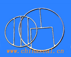 Heat exchanger gasket With Ribs