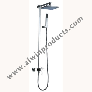 brass shower system