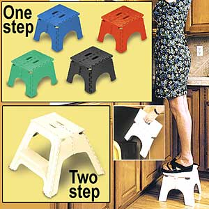 E-Z Fold stool.