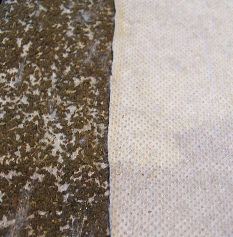 Non-Woven Fabric with Green Tea Powder
