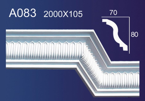 Decorative Gypsum cornice moulding