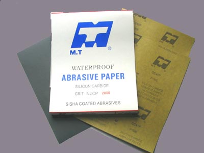 Kraft abrasive paper