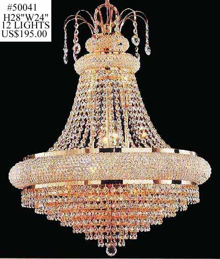 Empire Crystal chandelier