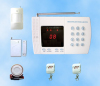 Learning code 8 wireless zones home alarm system china factory in shenzhen