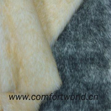 Fake Fur Fabrics With 70% Acrylic 30% Polyester