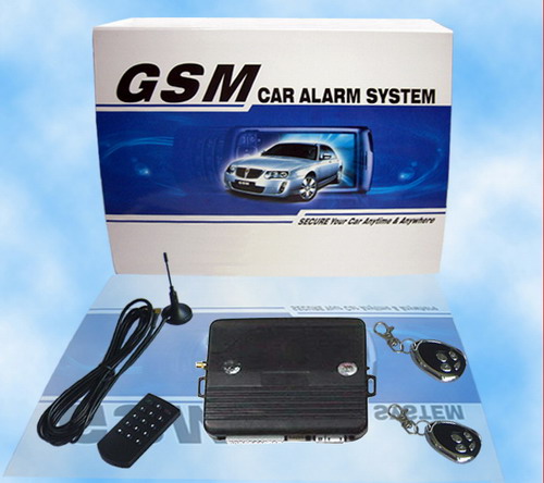 GSM intelligent voiced long-distance control car alarm system china supplier in shenzhen company PST-GSM-C03