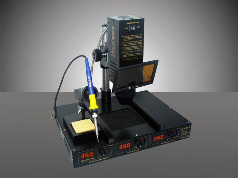 Infrared SMD rework station