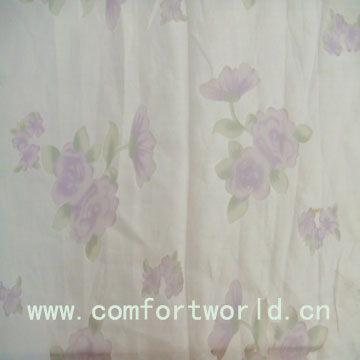 Etched-out Curtain Fabric