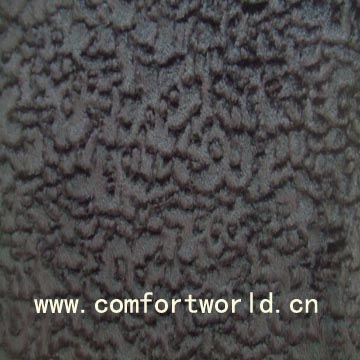 Embossed Sofa Pile Fabric