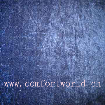 Blue Velvet Fabric