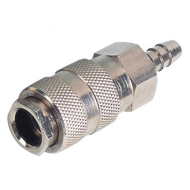 1/4" Body Universal Socket With Hose Barb