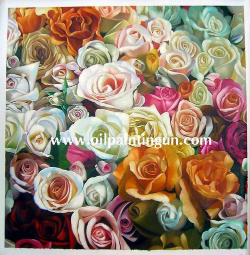 flower oil painting