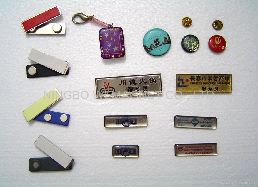 Magnetic name Badge holder