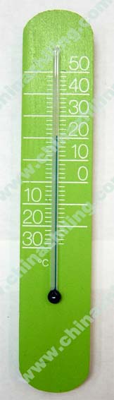 In/Outdoor And Garden Thermometer-Wooden