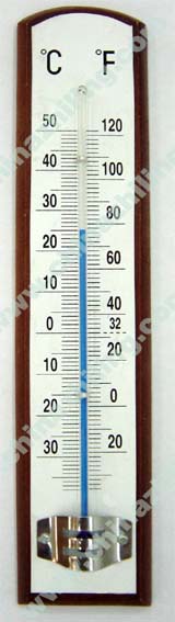 In/Outdoor And Garden Thermometer-Wooden